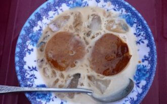 Béo thơm với kem Flan